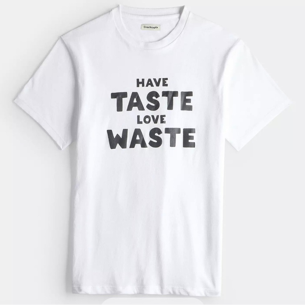 Coachtopia Relaxed T Shirt With Wasty Print size S